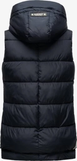 Marikoo Vestes Sans Manches Gilet Zarinaa Femme Bleu Marine -Marikoo dec4beb8d4efab4e10613021d991c756