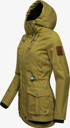 Marikoo Vestes De Mi-saison Veste Mi-saison Babetaa Femme Olive -Marikoo e054fb43d7edc1f15150280d6a1ec756