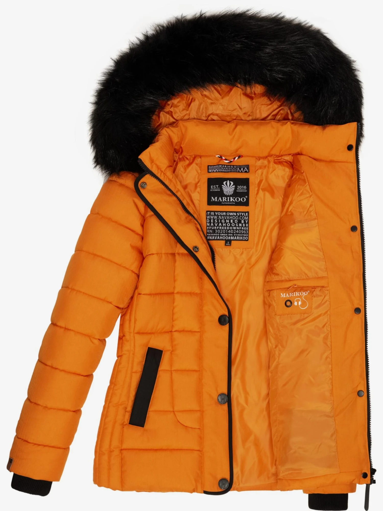 Vestes dhiver Veste d’hiver Unique Femme orange Marikoo Vestes Dhiver Veste D’hiver Unique Femme Orange -Marikoo e0a8cd1e73bcef74da9d7264435375de scaled