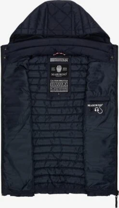 Marikoo Vestes Sans Manches Gilet Hasenpfote Femme Bleu Nuit -Marikoo e1c7b0f21f56c6c6b885e01ebec1abb9