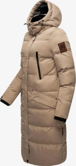 Marikoo Manteaux Dhiver Manteau D’hiver Schneesternchen Femme Beige -Marikoo e211d5d89d1dc589b1fdd31f9a600074