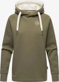 Marikoo Sweats à Capuche Sweat-shirt Airii Femme Olive