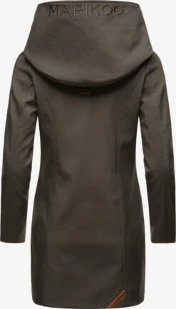 Marikoo Manteaux De Pluie Manteau Fonctionnel Mayleen Femme Marron -Marikoo e509ebdafe063e6952c4034f18f73b6c