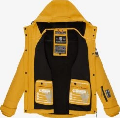 Marikoo Vestes De Mi-saison Veste Mi-saison Kleine Zicke Femme Jaune -Marikoo e5cbb420371a25229bd442e7a5bf10e4