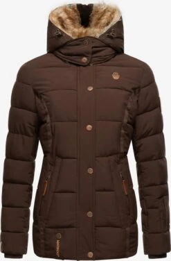 Marikoo Vestes Dhiver Veste D’hiver Nekoo Femme Marron