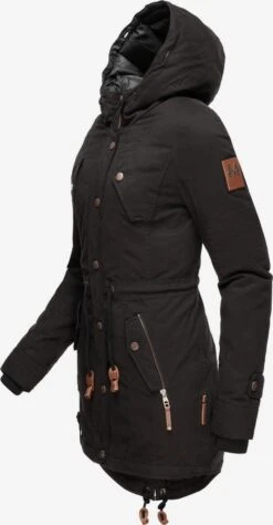Marikoo Parkas Parka D’hiver La Viva Femme Noir -Marikoo e7d8d3c6c54d526d954942afe20d8f46