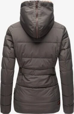 Marikoo Vestes Matelassées Veste D’hiver Nekoo Femme Taupe -Marikoo e9b11e5148fa2a69e5349e150566c26f