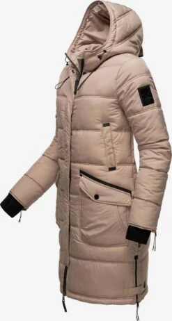 Marikoo Manteaux Dhiver Manteau D’hiver Chaskaa Femme Taupe -Marikoo ea8b678aedf6cfefd70152600e5a7139