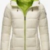 Marikoo Vestes Dhiver Veste D’hiver Leandraa Femme Blanc