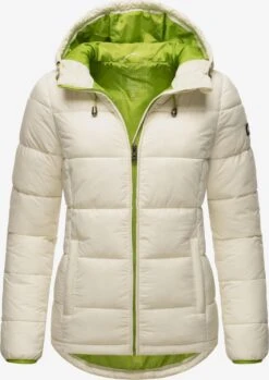 Marikoo 39 Marikoo Vestes Dhiver Veste D’hiver Leandraa Femme Blanc