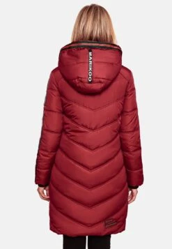 Marikoo Manteaux Dhiver Manteau D’hiver Armasa Femme Rouge / Rouge Sang -Marikoo eaee224953c606e31677c0b3f72e318c