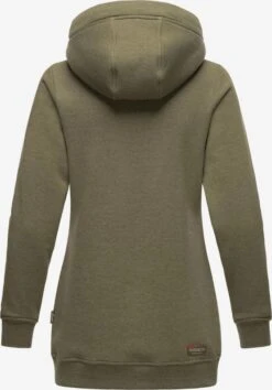 Marikoo Sweats à Capuche Sweat-shirt Izuyaa Femme Olive -Marikoo eafe86dfc9046b0762c7c6b712232556