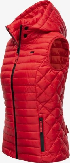 Marikoo Vestes Sans Manches Gilet Hasenpfote Femme Rouge 2 Marikoo Vestes Sans Manches Gilet Hasenpfote Femme Rouge -Marikoo eb9bf29645dbd4f432879965d91e6670