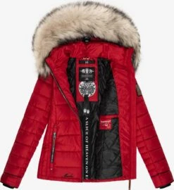 Marikoo Vestes Dhiver Veste D’hiver Lerikaa Femme Rouge 4 Marikoo Vestes Dhiver Veste D’hiver Lerikaa Femme Rouge -Marikoo ebd0b85b166a81314e3b459d1c053fe2