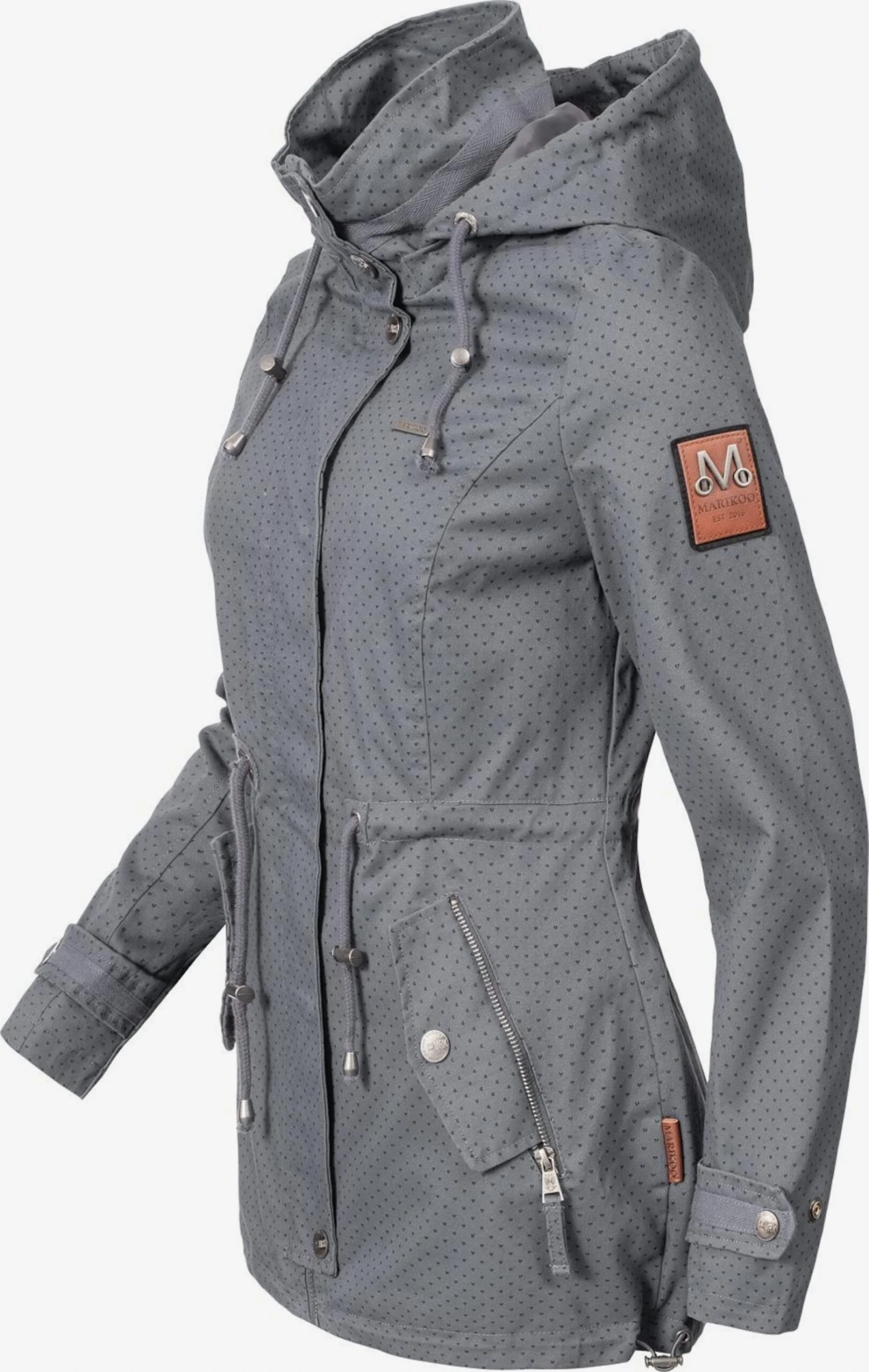 Parkas Parka mi-saison Nyokoo Femme gris basalte / gris argenté Marikoo Parkas Parka Mi-saison Nyokoo Femme Gris Basalte / Gris Argenté -Marikoo ec10ee815b11e860adc9457941fdb663 scaled