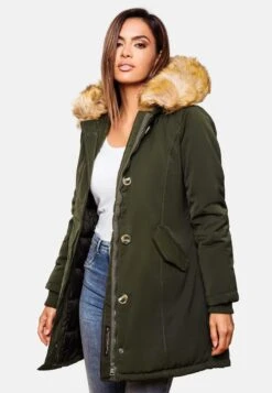 Marikoo Parkas Parka D’hiver Karmaa Femme Olive -Marikoo ed67dbdc16b13bf2e696956bcf90f7fb