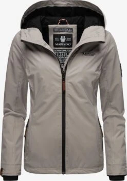 Marikoo Vestes De Mi-saison Veste Mi-saison Brombeere Femme Taupe