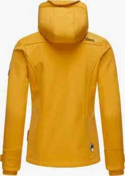 Marikoo Vestes De Mi-saison Veste Mi-saison Kleine Zicke Femme Jaune -Marikoo ef6b98ce395e1066f391bd3576cf5a20