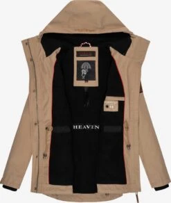 Marikoo Vestes De Mi-saison Veste Mi-saison Babetaa Femme Sable -Marikoo f08164b90b6cb7268101d110854b7d55