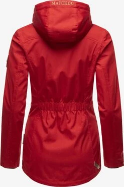 Marikoo Vestes De Mi-saison Veste Mi-saison Babetaa Femme Rouge Cerise -Marikoo f49efa06cde5d69d9bd575833ff45ae9
