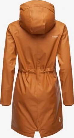 Marikoo Manteaux De Pluie Manteau Fonctionnel Femme Orange -Marikoo f578f3f8de9d656d1d8ebe232922aefe