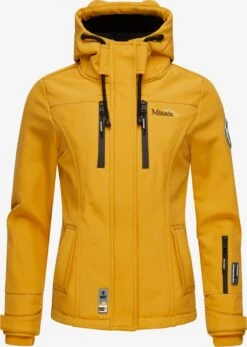 Marikoo Vestes De Mi-saison Veste Mi-saison Kleine Zicke Femme Jaune