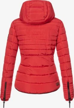 Marikoo Vestes Dhiver Veste D’hiver Amber Femme Rouge -Marikoo f5f6263ba7aefe6cb175e6e3cf751289