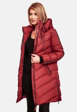 Marikoo Manteaux Dhiver Manteau D’hiver Armasa Femme Rouge / Rouge Sang -Marikoo f61b0685d93bb9437590578bcfcf317c