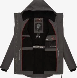 Marikoo Parkas Parka Mi-saison Babetaa Femme Anthracite -Marikoo f6a96f5545409f3278556abcc411b27e