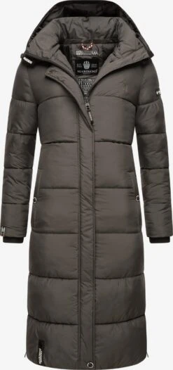 Marikoo Manteaux Dhiver Manteau D’hiver Femme Anthracite -Marikoo f719e8360d68cc10cd021d70338c519c
