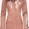 Marikoo Manteaux De Pluie Manteau Fonctionnel Zimtzicke Femme Rose Ancienne