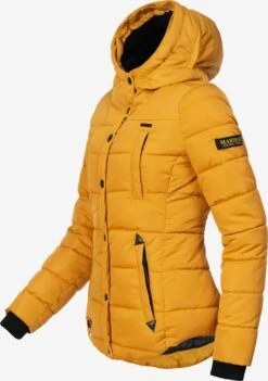 Marikoo Vestes Dhiver Veste D’hiver Lotusblüte Femme Jaune Dor -Marikoo fa0f13071c580759f3c10055262f3b41