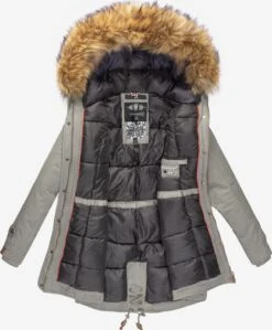 Marikoo Parkas Parka D’hiver La Viva Femme Gris -Marikoo fa84b48ca5e26d00bb22b871c81b77bc