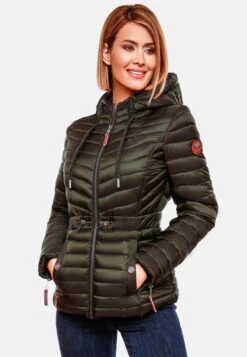 Marikoo Vestes De Mi-saison Veste Mi-saison Aniyaa Femme Olive -Marikoo fbb522722c0567c305bfacf9471347cb
