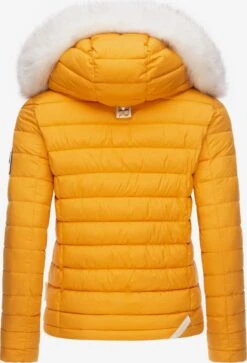 Marikoo Vestes Dhiver Veste D’hiver Nasriin Femme Jaune -Marikoo fcad02bcf3d40edbdfd022ce29e704b6