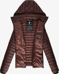 Marikoo Vestes De Mi-saison Veste Mi-saison Samtpfote Femme Chocolat -Marikoo fdd87485c0228c3b5e62827de57f4e07