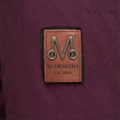 Marikoo Parkas Parka D’hiver Femme Lie De Vin -Marikoo fe3c5dfce6636e242f45bc047ed58d85