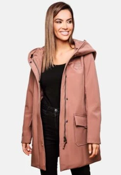Marikoo Manteaux De Pluie Manteau Fonctionnel Mayleen Femme Rose -Marikoo fed06e6b19110fe935b7e95189cc2352